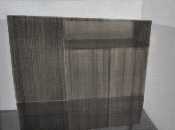 Veerle_Stevens 'Kast gratis', olieverf op doek, 40 x 30 cm